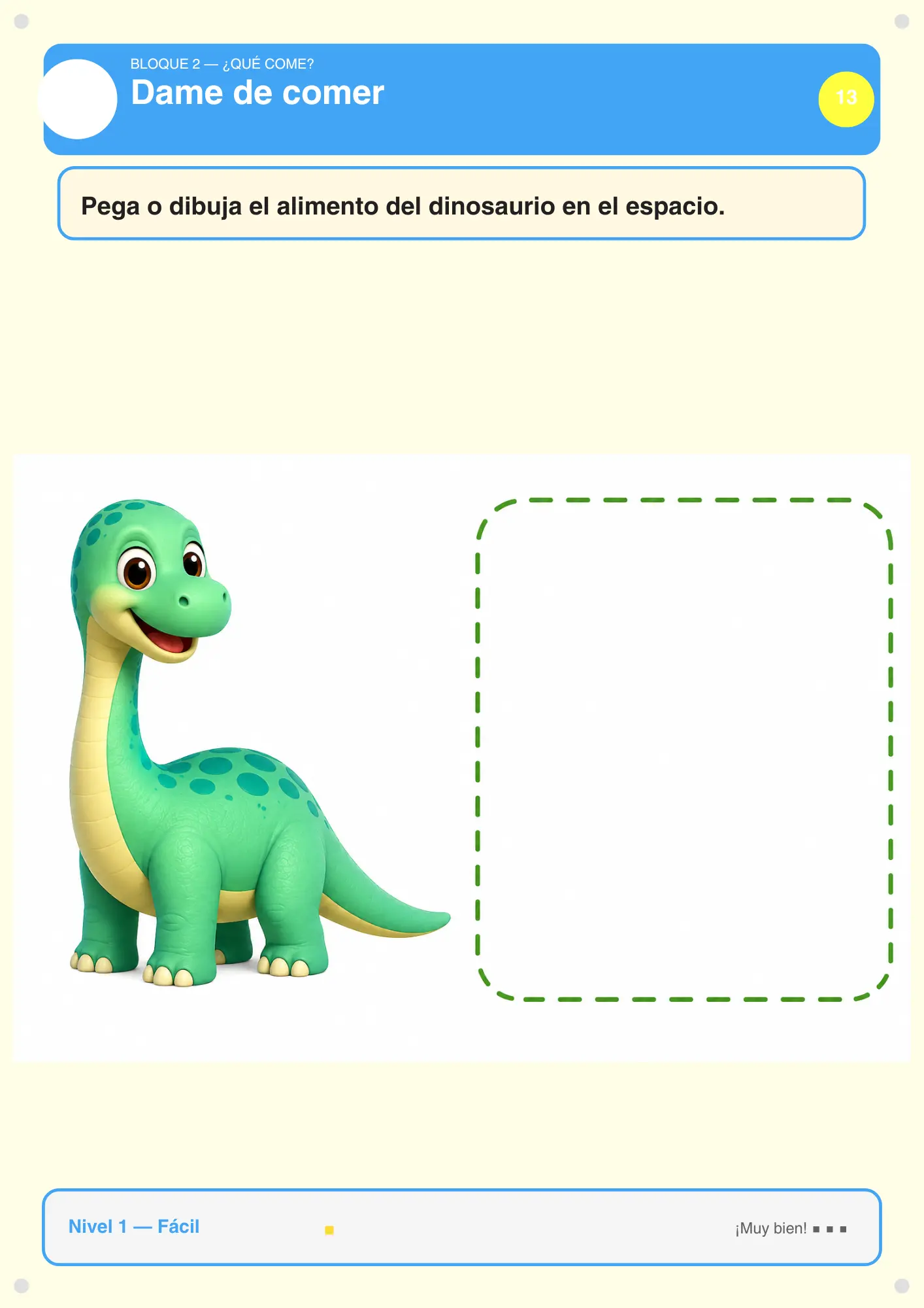 Actividad educativa sensorial