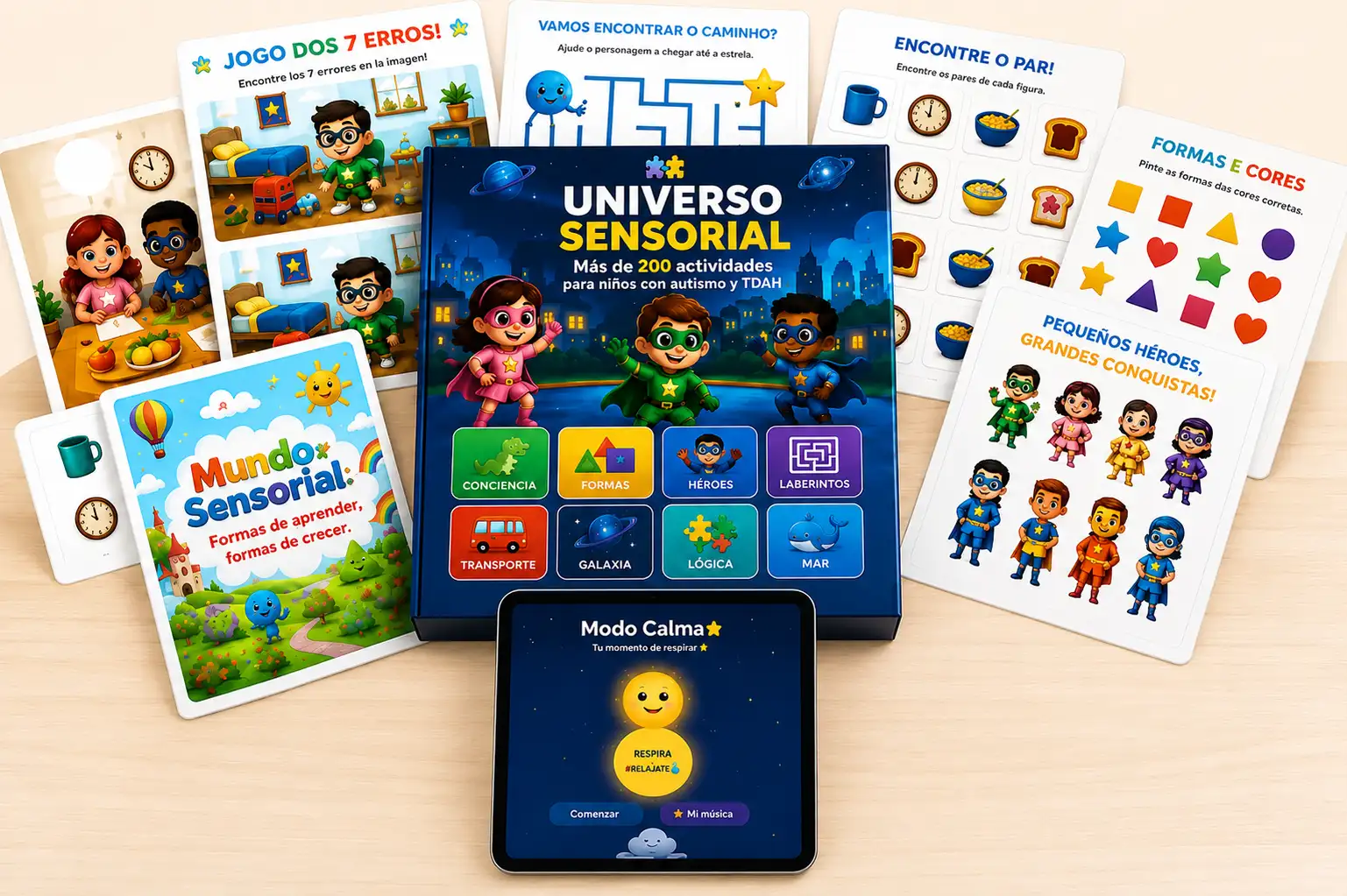 Mockup Plan Esencial — Universo Sensorial